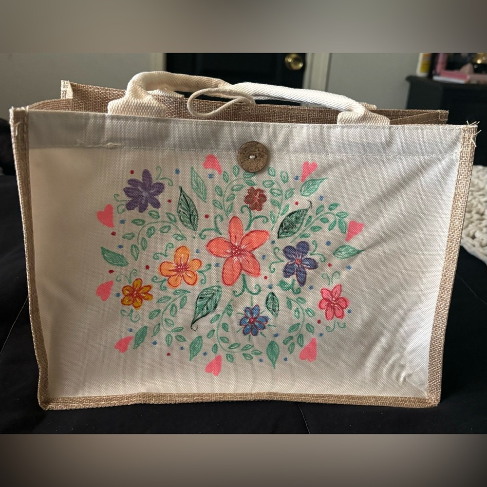 Hand painted tote bags